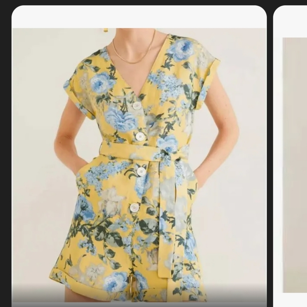 Floral Romper